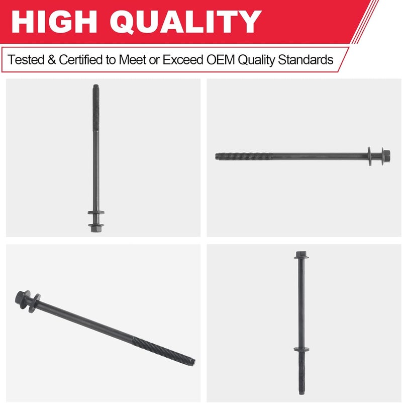 Fitede Cylinder Head Bolt Set Compatible with Ford F150 F250 F350 E150 E250 E350 Explorer Mustang Lincoln Mercury Panoz Replaces# ES71328 ES 71328 - Image 4